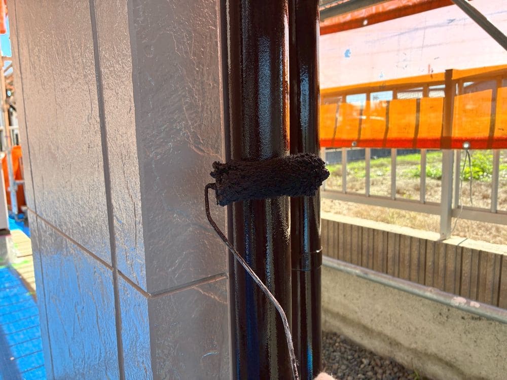 M様(伊勢市)樋‗2回目 伊勢市の外壁塗装をリペイント匠が施工した写真