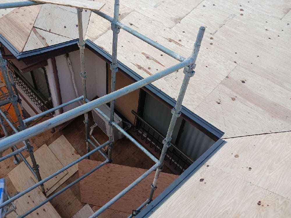 S様(津)屋根役物(軒先施工後1) 津市の外壁塗装、屋根工事をリペイント匠が施工した写真