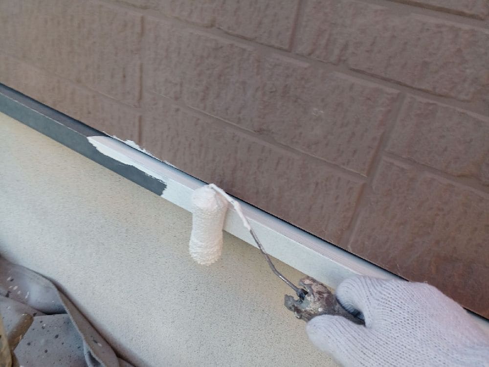 四日市市の外壁塗装、防水工事をリペイント匠が施工した写真