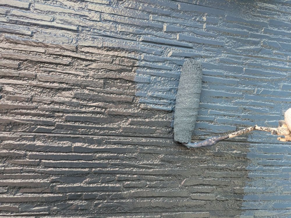 津市久居 N様上塗り (7) 津市の外壁塗装をリペイント匠が施工した写真