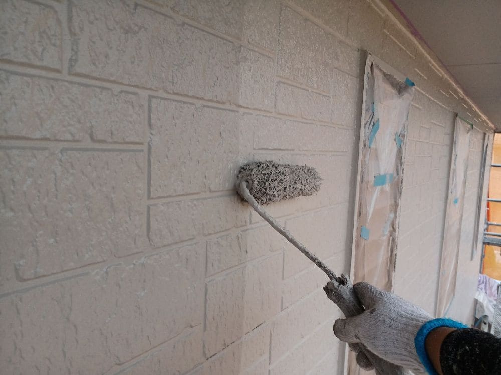 四日市市の外壁塗装、防水工事をリペイント匠が施工した写真