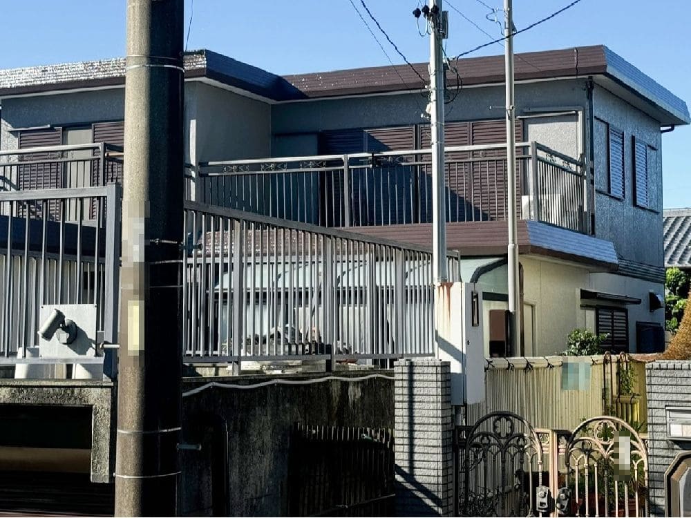 F様(四日市)_施工後_外壁全体 四日市市の外壁塗装、屋根塗装をリペイント匠が施工した写真