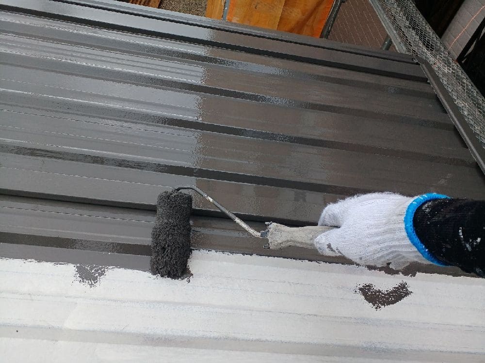 四日市市の外壁塗装、防水工事をリペイント匠が施工した写真