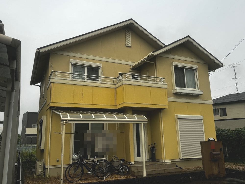 施工前 いなべ市で外壁・屋根塗装をリペイント匠が施工した写真