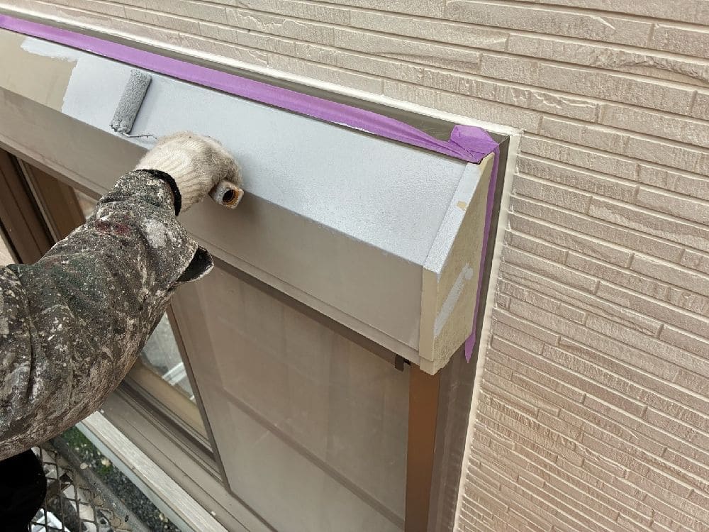 津市の外壁塗装、防水工事をリペイント匠が施工した写真