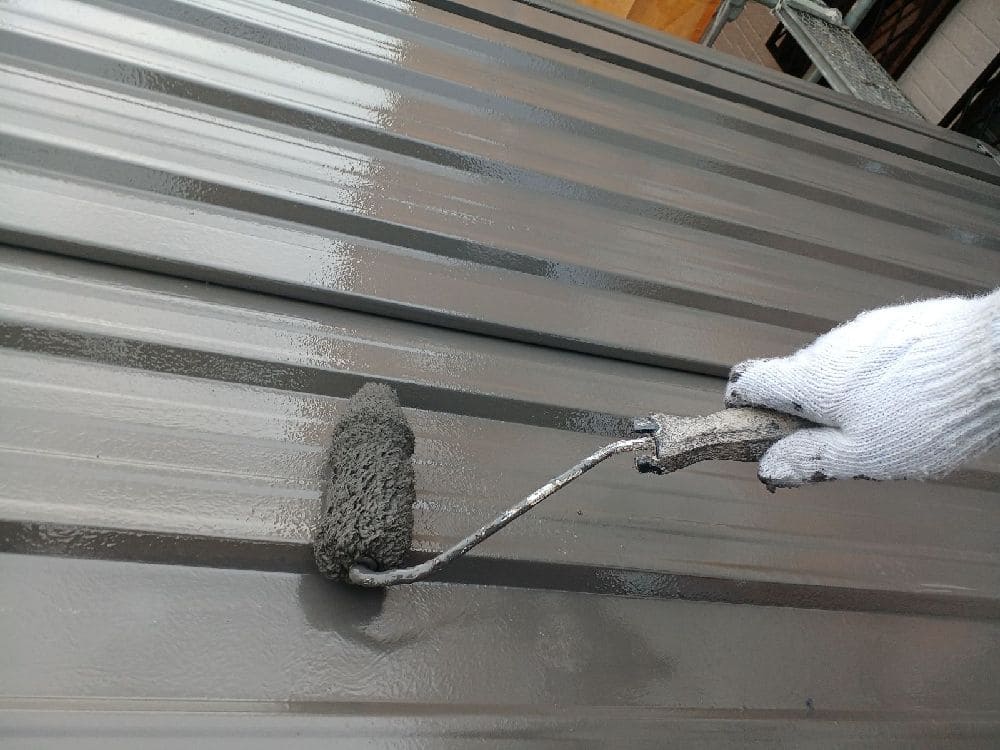 四日市市の外壁塗装、防水工事をリペイント匠が施工した写真