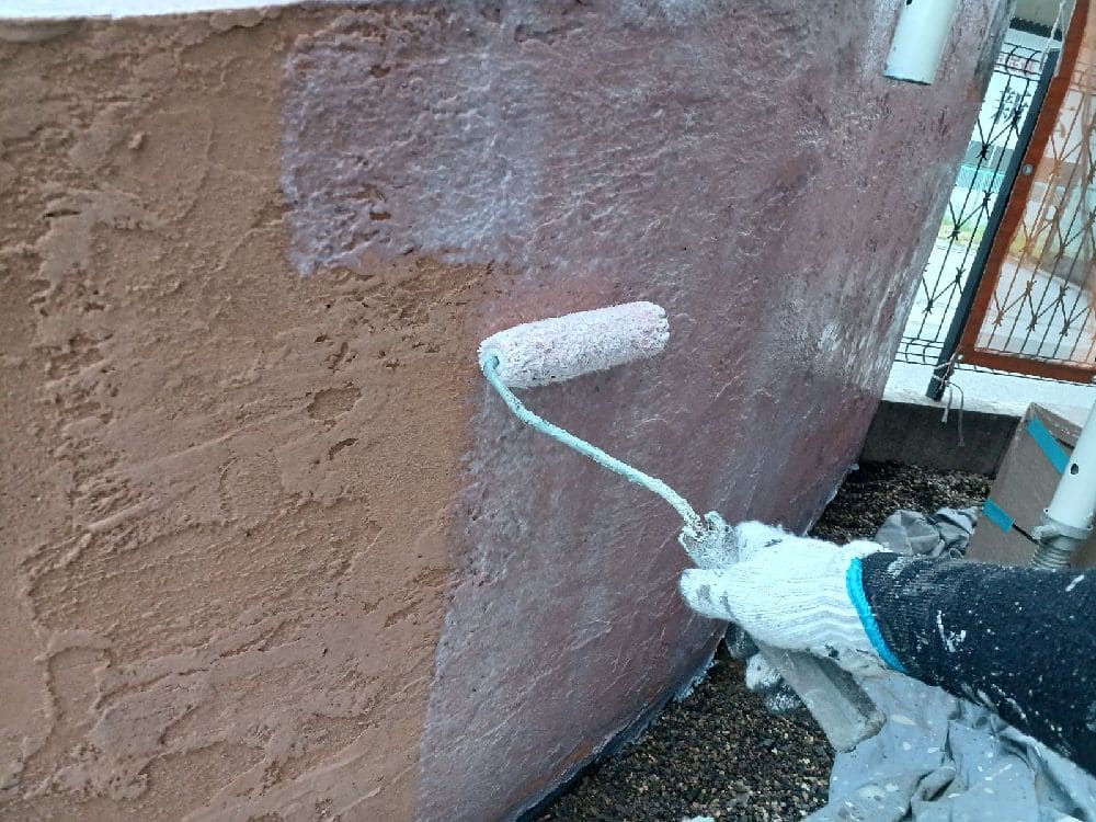 四日市市の外壁塗装、防水工事をリペイント匠が施工した写真