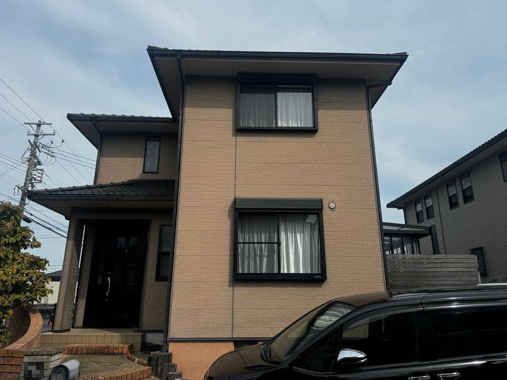 四日市市の外壁塗装、防水工事をリペイント匠が施工した写真