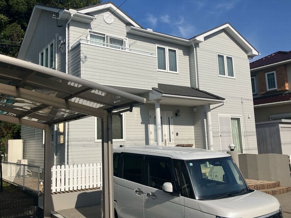 鈴鹿市の外壁塗装をリペイント匠が施工した写真