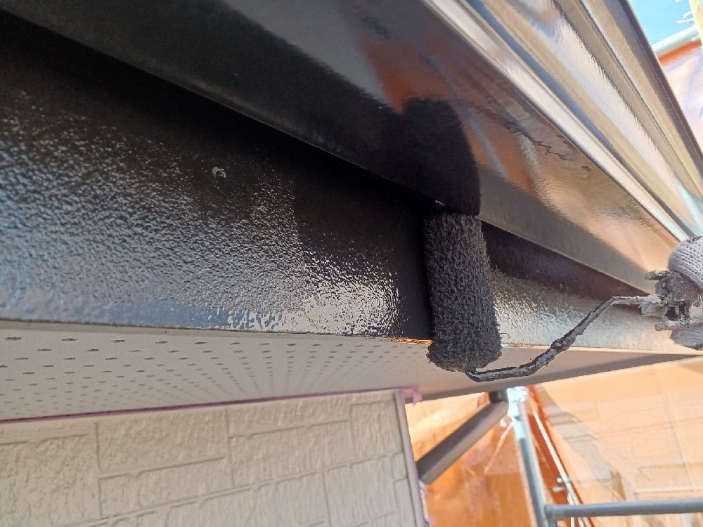 四日市市の外壁塗装、防水工事をリペイント匠が施工した写真