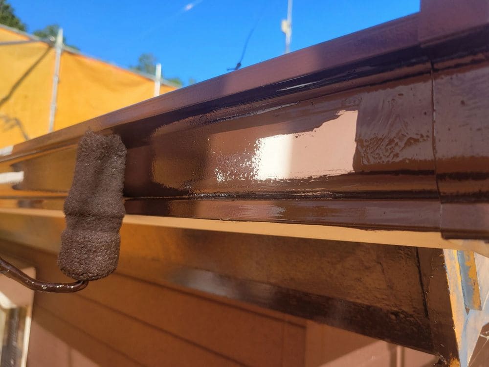 伊賀市の外壁塗装、屋根塗装をリペイント匠が施工した写真