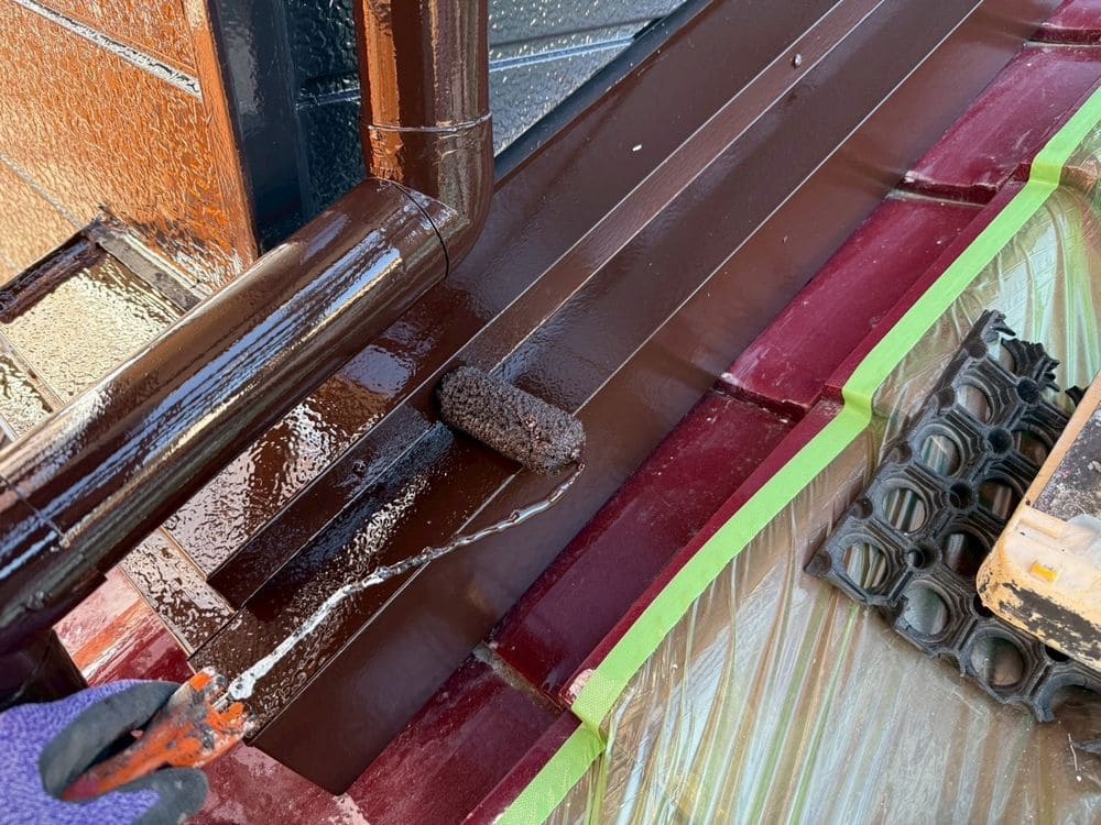 M様(亀山市)雨押え‗3回目 亀山市の外壁塗装をリペイント匠が施工した写真