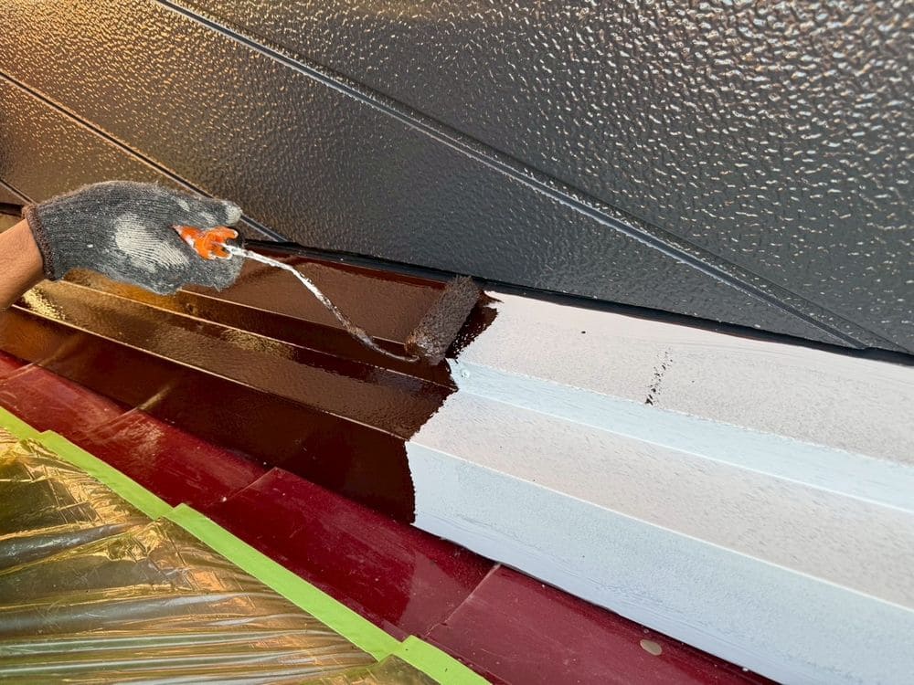 M様(亀山市)雨押え‗2回目 亀山市の外壁塗装をリペイント匠が施工した写真