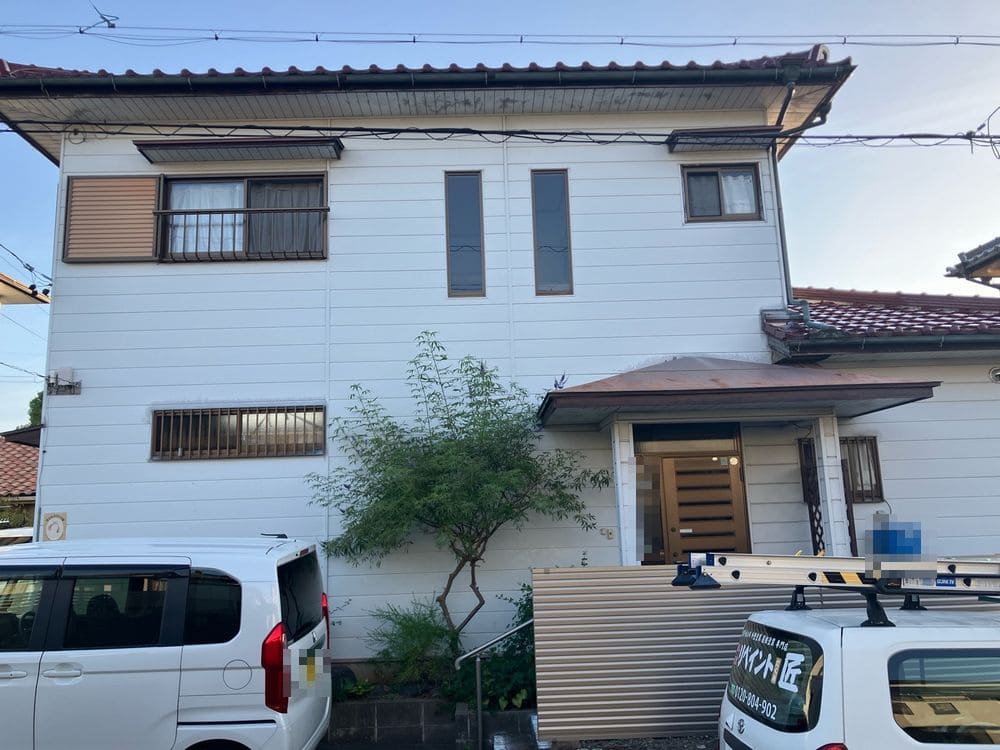 M様(亀山市)外壁‗施工前2 亀山市の外壁塗装をリペイント匠が施工した写真