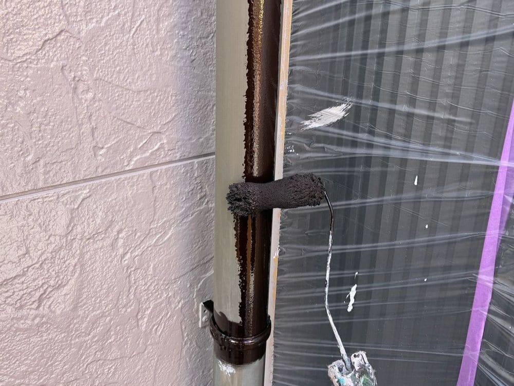 M様(伊勢市)樋‗1回目 伊勢市の外壁塗装をリペイント匠が施工した写真