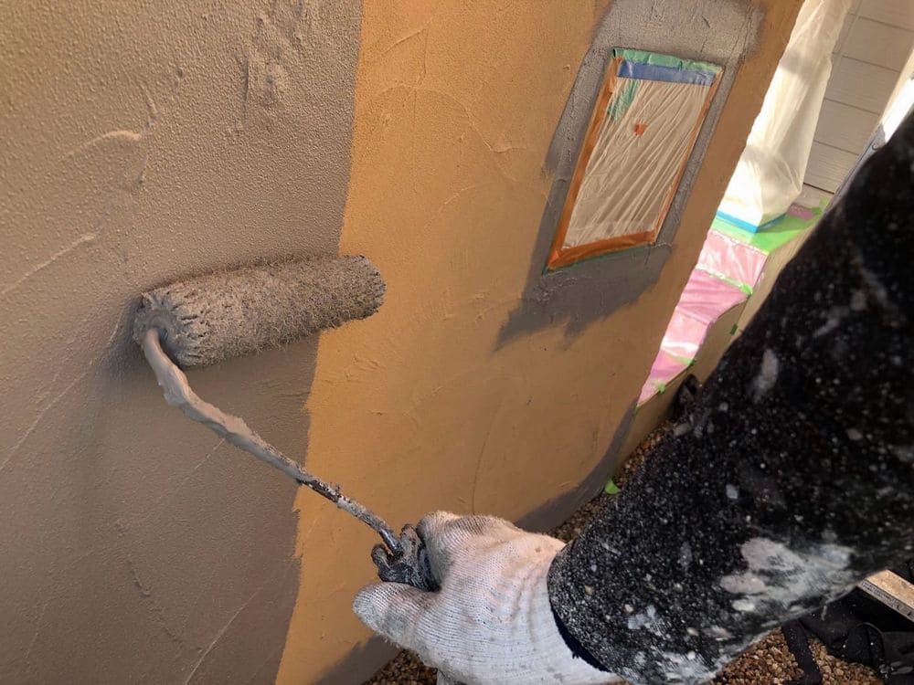 鈴鹿市の外壁塗装をリペイント匠が施工した写真