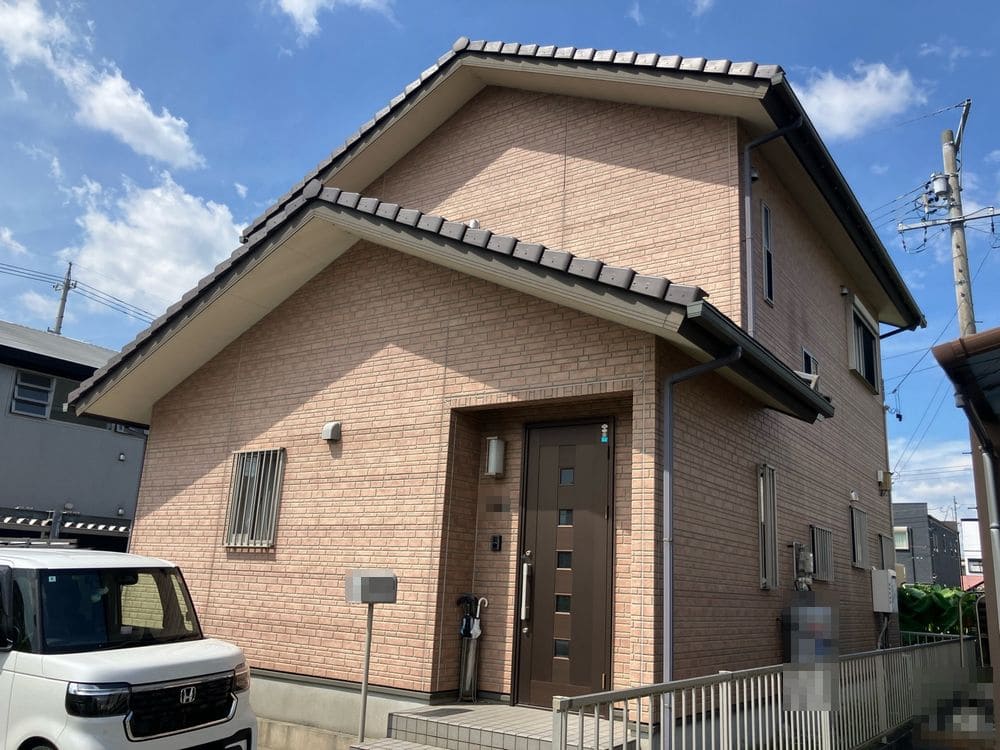 K様(伊勢市)外壁‗施工前3 伊勢市の外壁塗装をリペイント匠が施工した写真