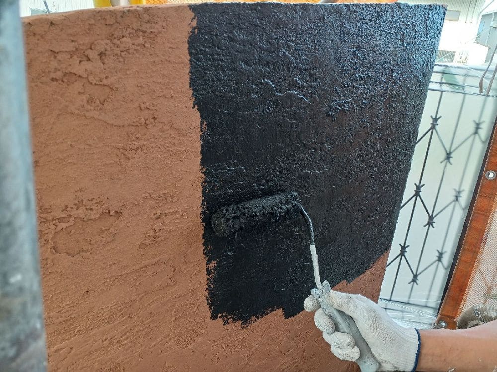 四日市市の外壁塗装、防水工事をリペイント匠が施工した写真