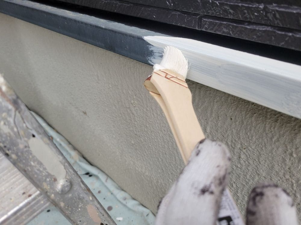 津市で外壁塗装と防水工事をリペイント匠が施工した写真