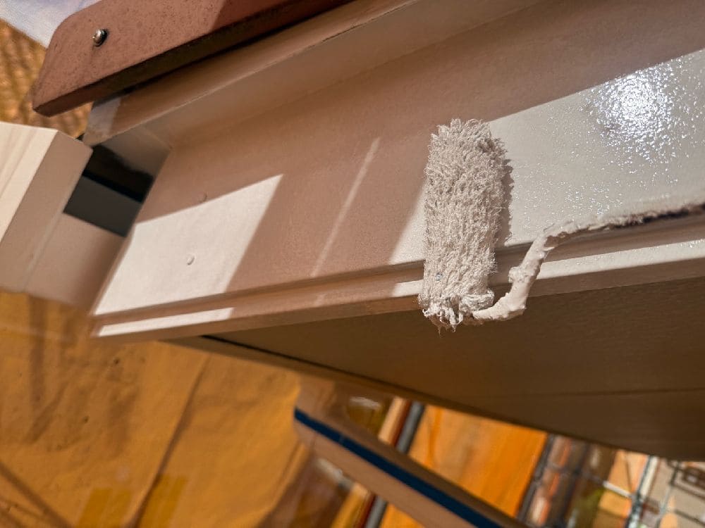 四日市市の外壁塗装、防水工事をリペイント匠が施工した写真