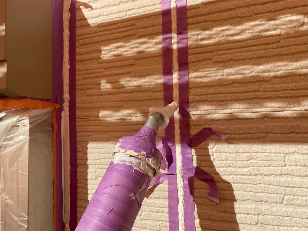 津市の外壁塗装、防水工事をリペイント匠が施工した写真