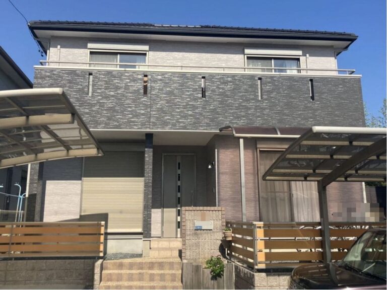 津市|グレー系の高級感ある外壁に一新|納得のいく価格でプランを選べて安心