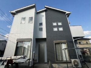 四日市市の外壁塗装、屋根塗装、防水工事をリペイント匠が施工した写真