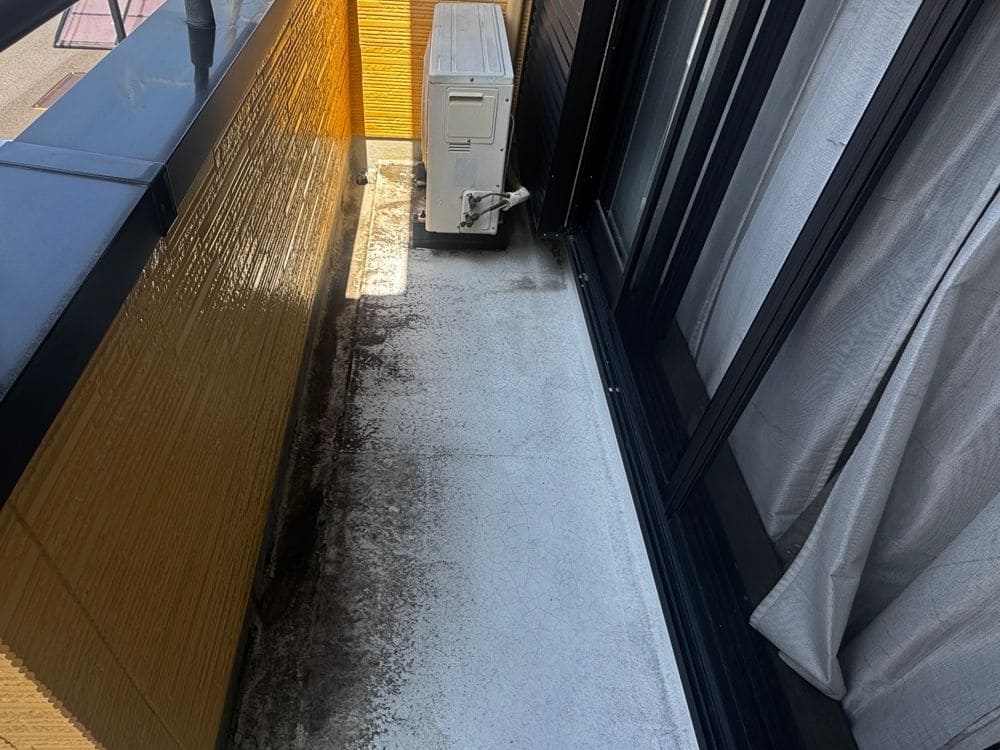 鈴鹿市の外壁塗装、防水工事をリペイント匠が施工した写真