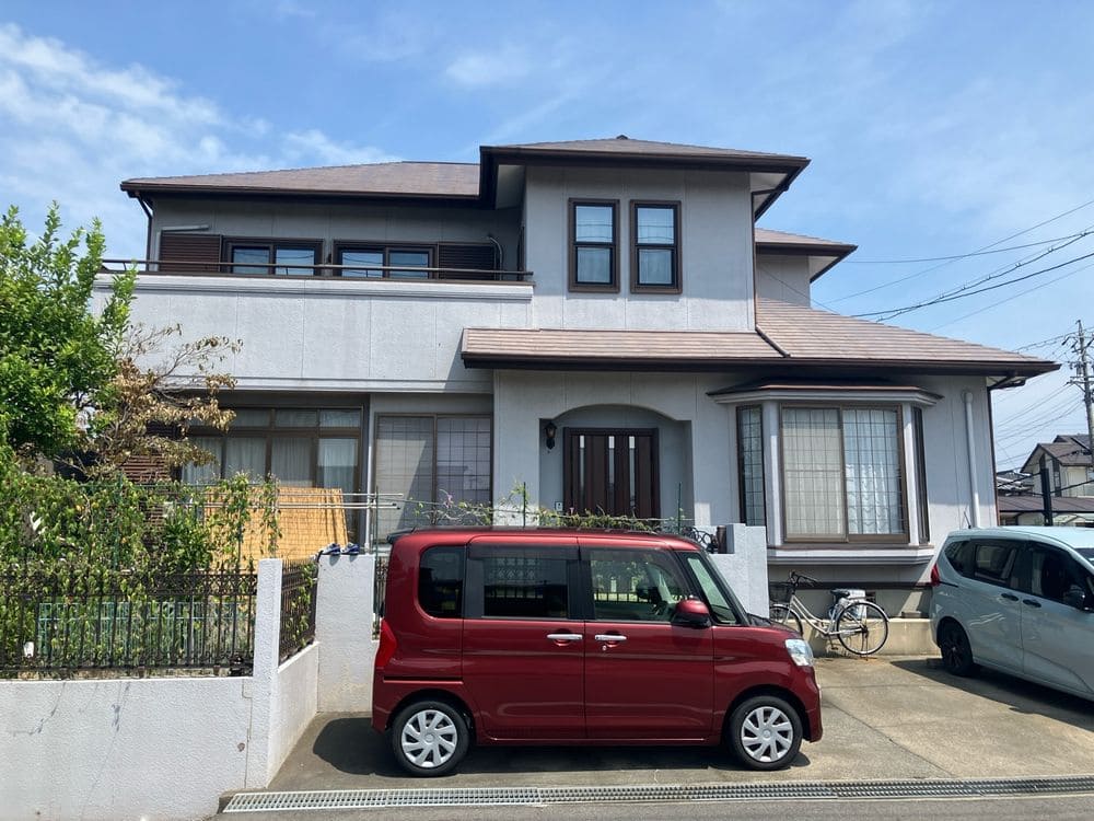 鈴鹿市の外壁塗装をリペイント匠が施工した写真