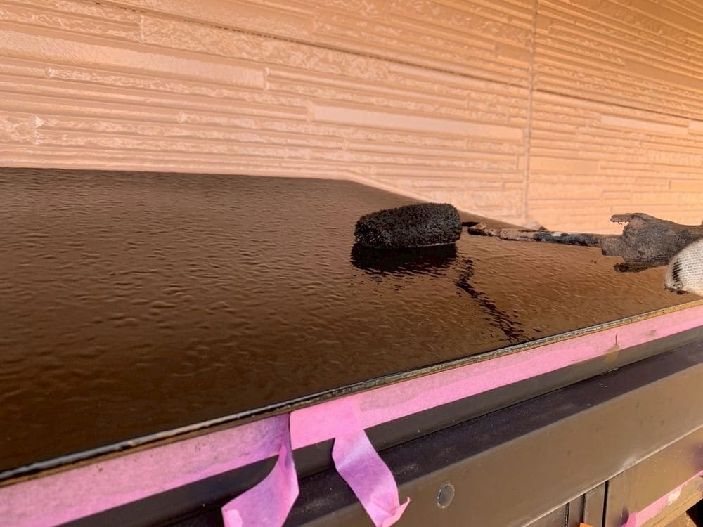 鈴鹿市の外壁塗装、防水工事をリペイント匠が施工した写真