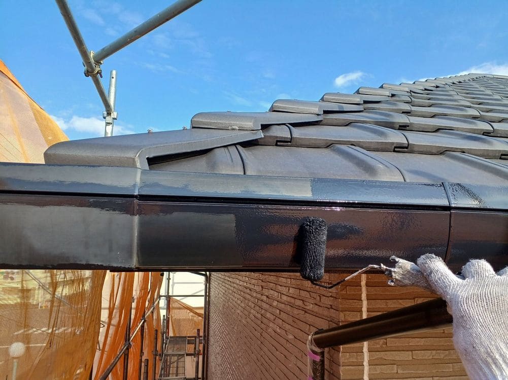 鈴鹿市の外壁塗装、防水工事をリペイント匠が施工した写真