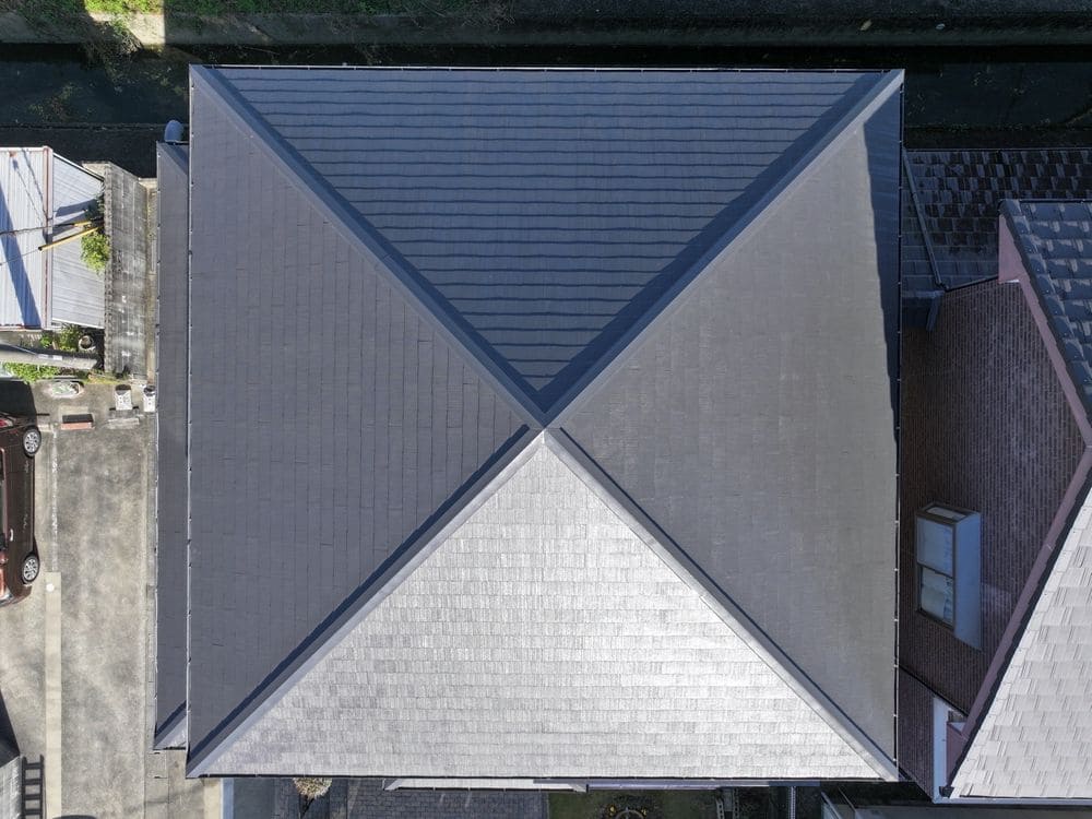 T様(伊勢市)屋根‗施工後 伊勢市の外壁・屋根塗装をリペイント匠が施工した写真