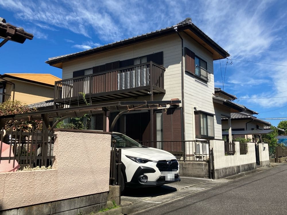 鈴鹿市の外壁塗装をリペイント匠が施工した写真