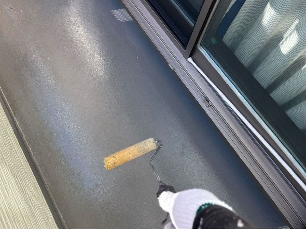 津市の外壁塗装、防水工事をリペイント匠が施工した写真