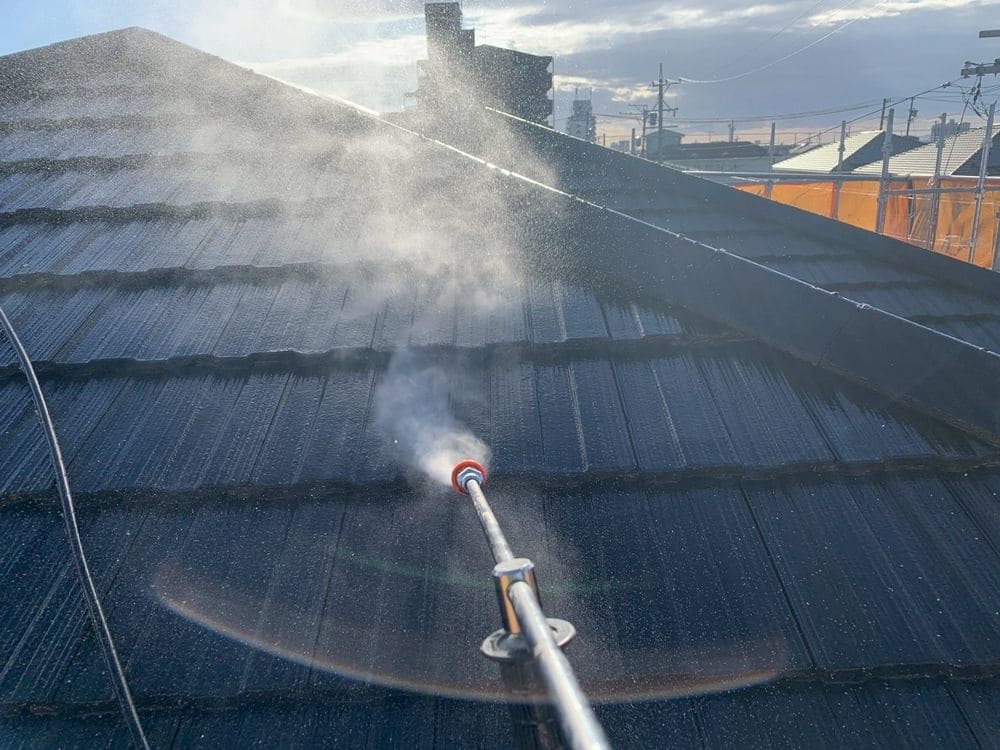 鈴鹿市の外壁塗装、防水工事をリペイント匠が施工した写真