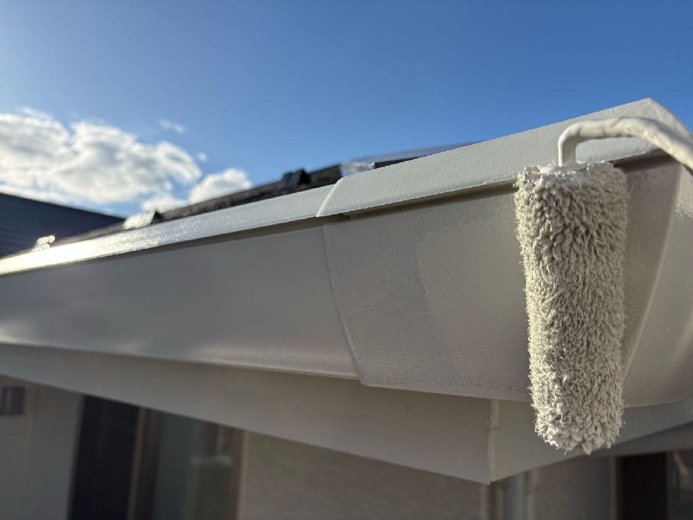 四日市市の外壁塗装、屋根塗装、防水工事をリペイント匠が施工した写真