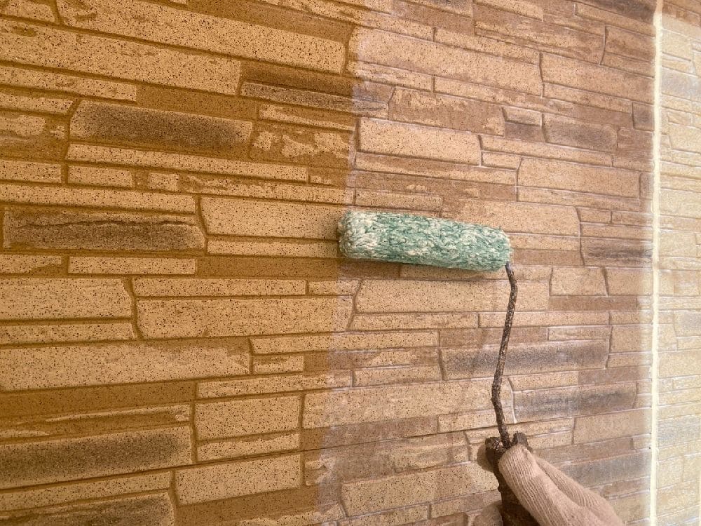 津市の外壁塗装、防水工事をリペイント匠が施工した写真