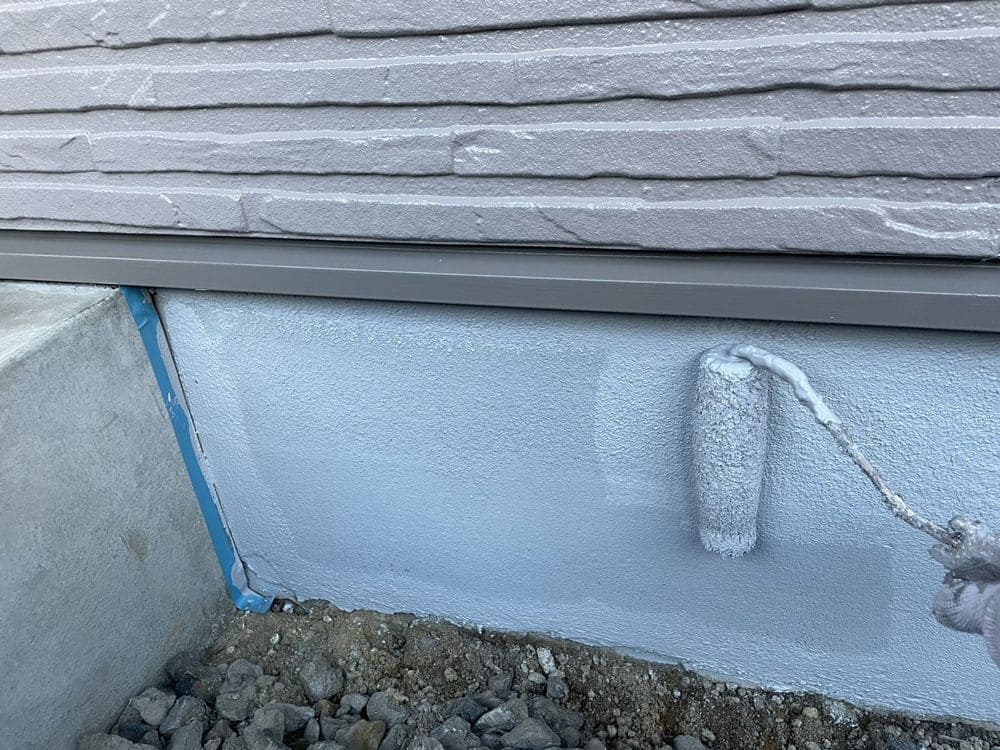 鈴鹿市の外壁塗装、防水工事をリペイント匠が施工した写真