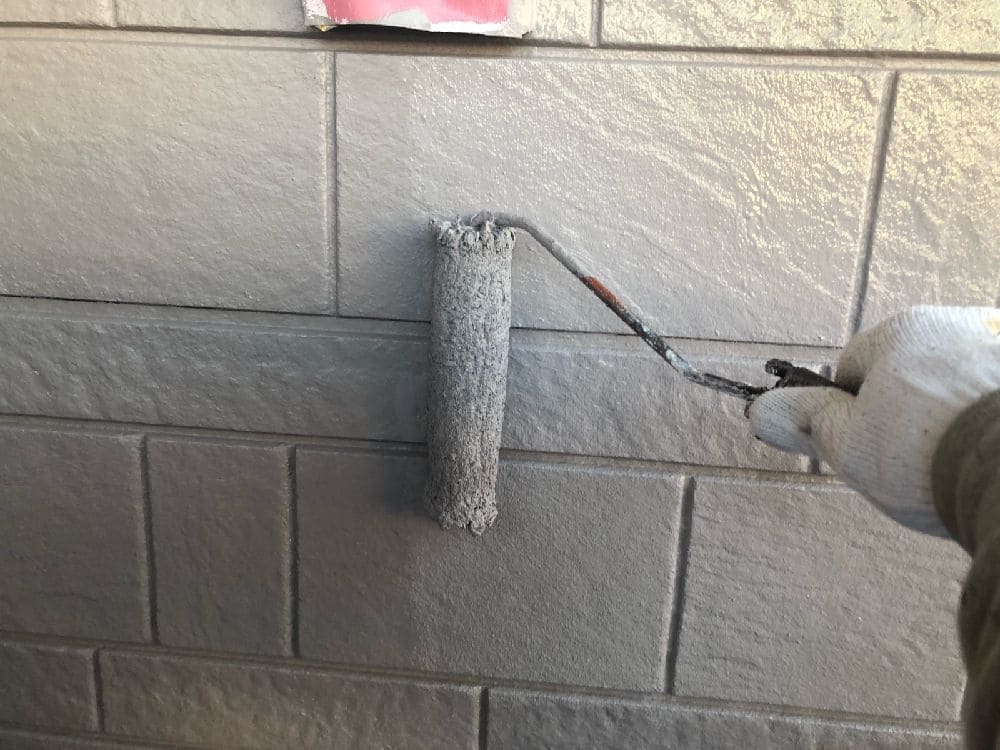 S様(津)上塗り 津市の外壁塗装をリペイント匠が施工した写真