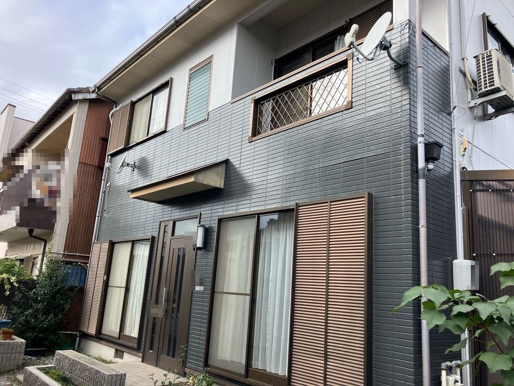 N様(伊勢市)外壁‗施工後 伊勢市の外壁塗装をリペイント匠が施工した写真