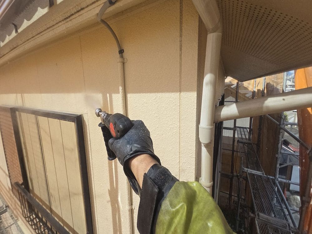 I様(桑名市大仲新田) (5) いなべ市の外壁塗装、防水工事をリペイント匠が施工した写真