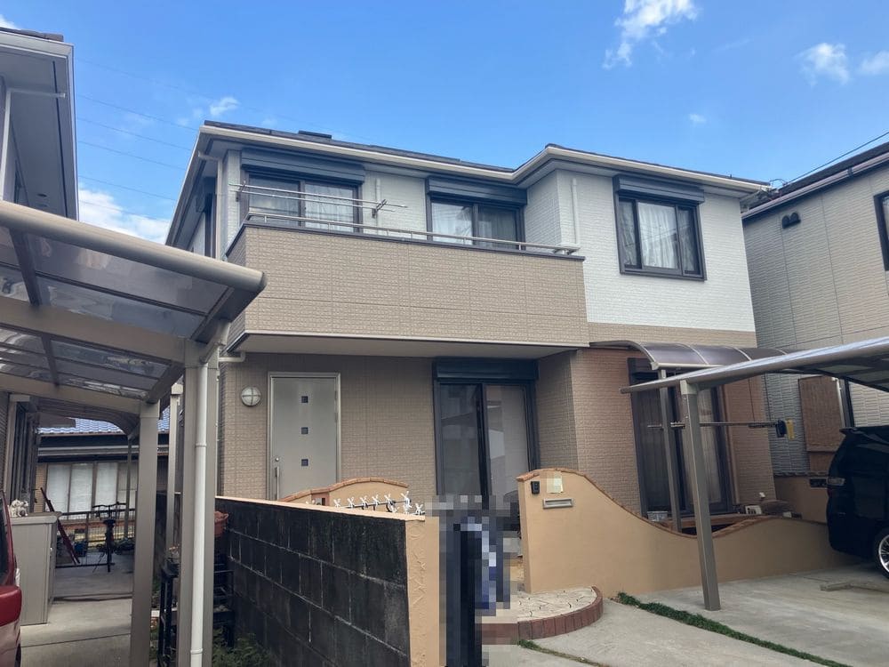 施工後_外壁全体 (2) 松阪市で外壁塗装と屋根工事をリペイント匠が施工した写真