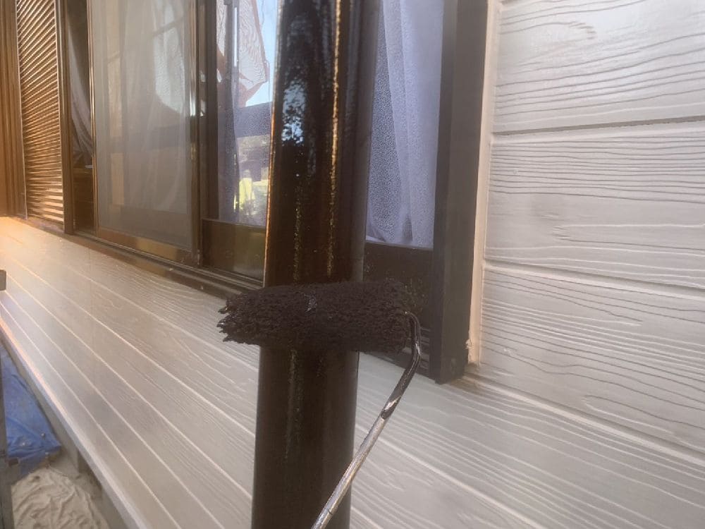 O様(津)樋(上塗り) (6) 津市の外壁塗装をリペイント匠が施工した写真