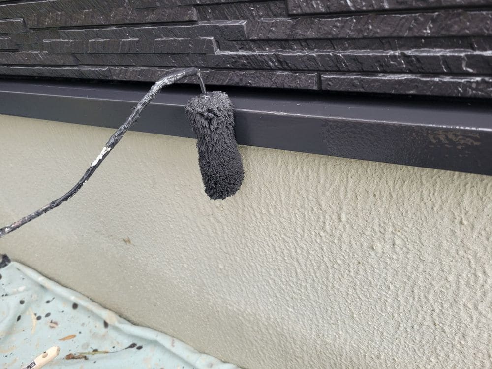 津市で外壁塗装と防水工事をリペイント匠が施工した写真