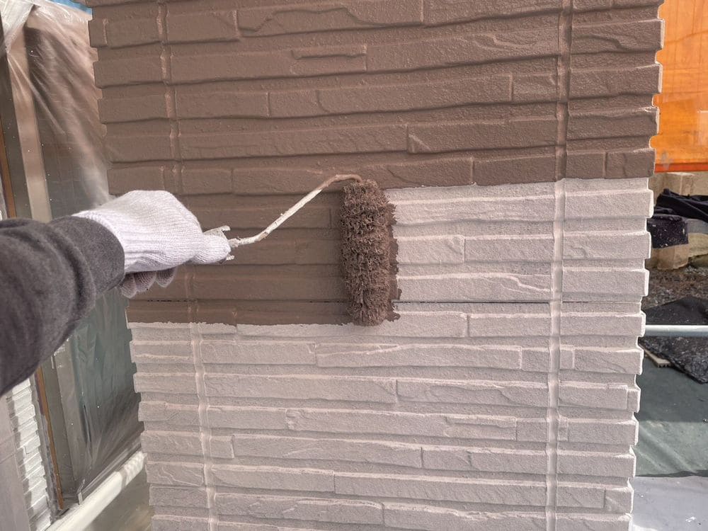 鈴鹿市の外壁塗装、防水工事をリペイント匠が施工した写真