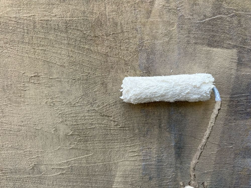 塀(下塗り) 松阪市で外壁塗装と屋根工事をリペイント匠が施工した写真