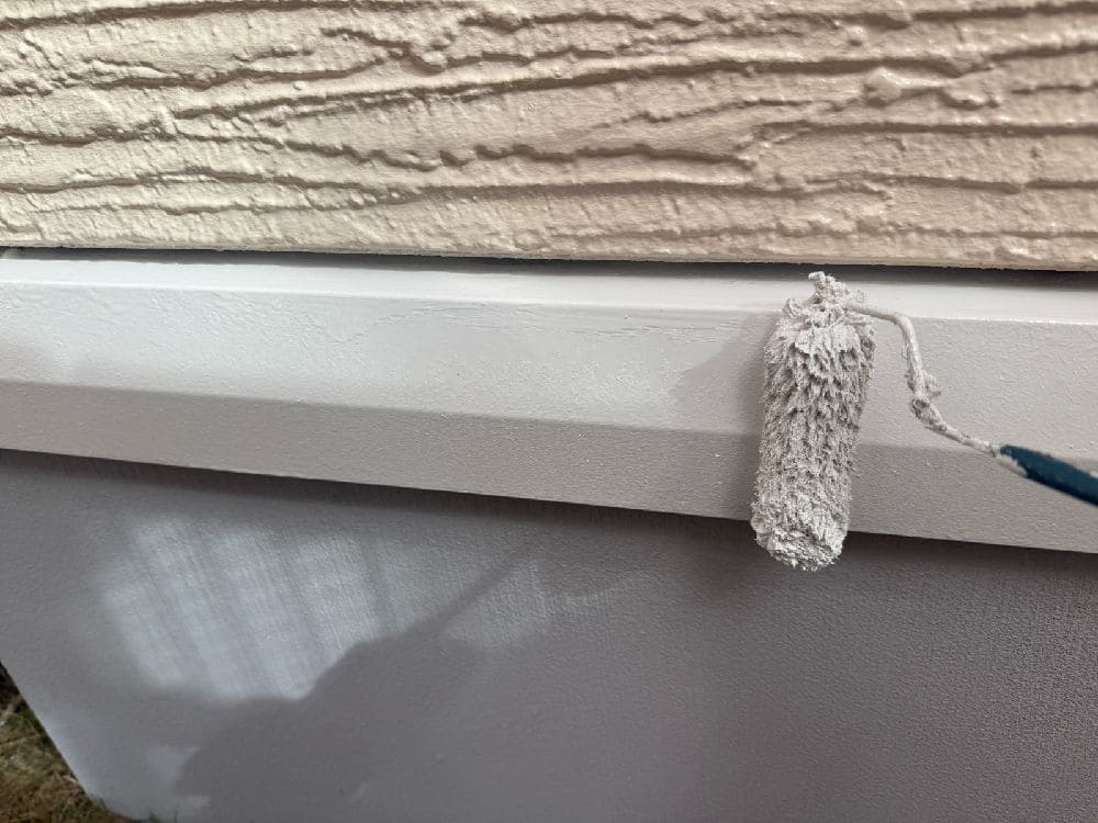 四日市市の外壁塗装、防水工事をリペイント匠が施工した写真