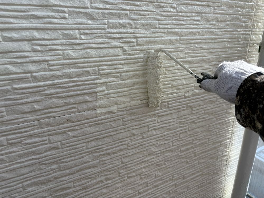 四日市市の外壁塗装、屋根塗装、防水工事をリペイント匠が施工した写真