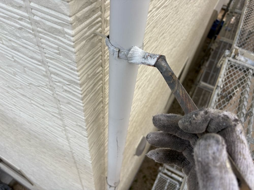 四日市市の外壁塗装、屋根塗装、防水工事をリペイント匠が施工した写真