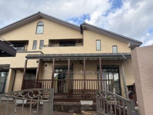 菰野町の外壁塗装、防水工事をリペイント匠が施工した写真